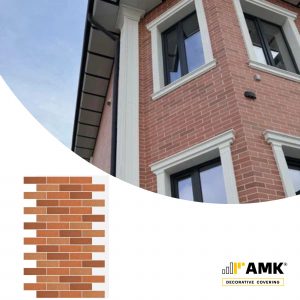 AMK - Terracotta Brick-Like Wall Covering MIX 500
